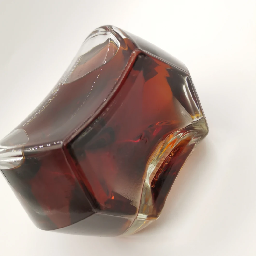Extra Flint Customized 700ml 750ml Glass Bottle for Rum Tequila Vodka Whiskey Brandy