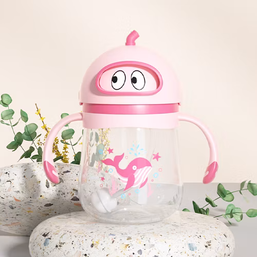 아기 훈련 젖병, 아기 밀짚 컵, 우유 병