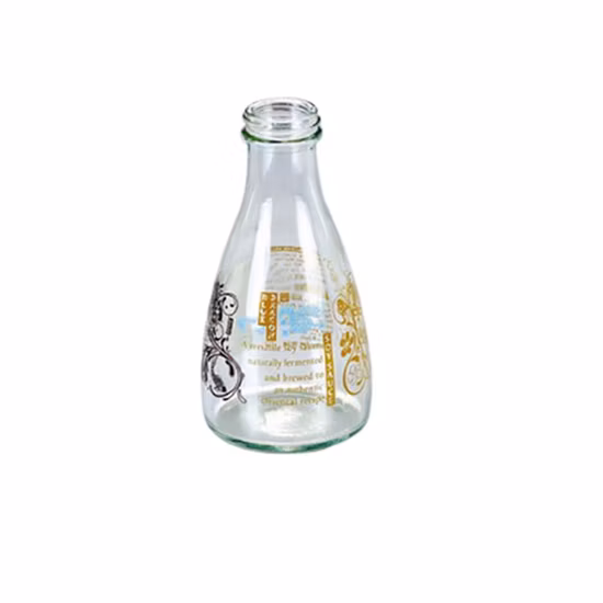 고품질 브랜드 300ml 리필 가능 과일 주스 유리병