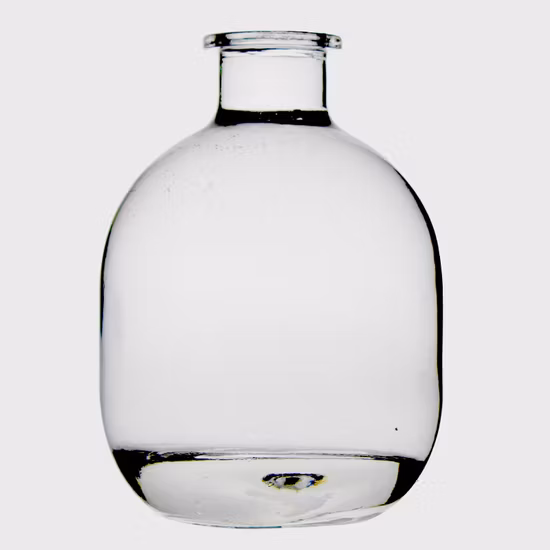 브랜디, 위스키, 와인, 리큐어용 고품질 슈퍼 부싯돌 병에 코르크 캡/스크류 캡/구알라 캡 제공