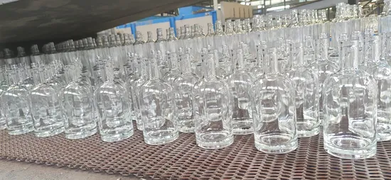 빈 보르도 모양의 유리 와인 병/레드 와인 병/유리 와인 병/부르고뉴 병